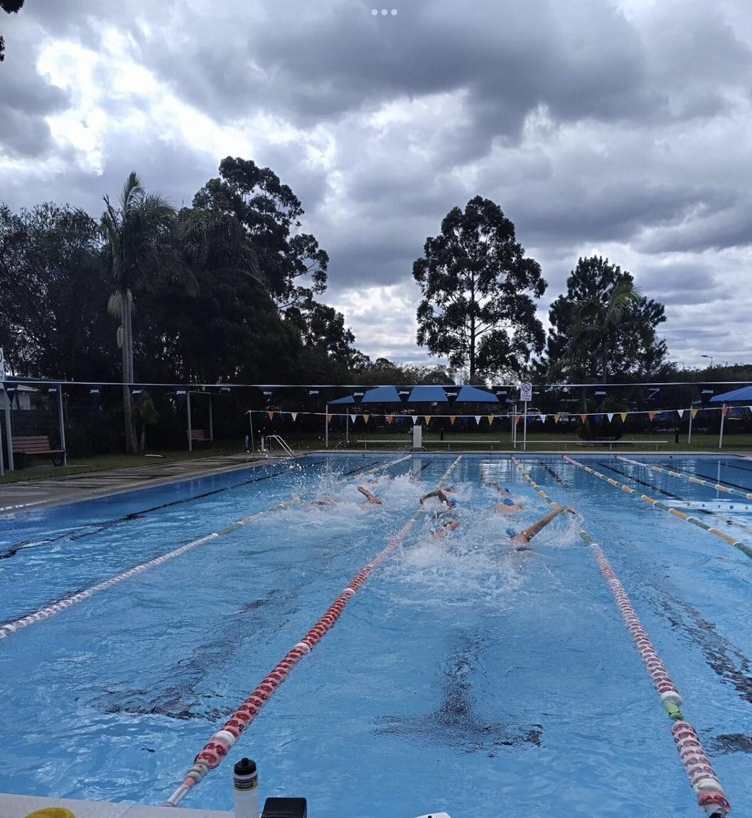 Features the 25m outdoor heated pool at Tilligerry Aquatic Centre